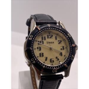 Uber Vintager Dive Style Watch Unisex Works New Battery